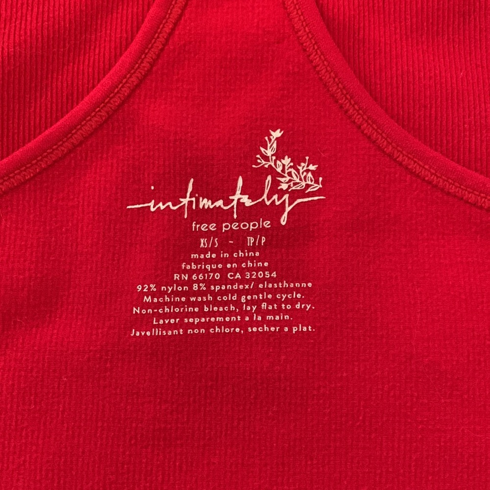 Free People Ribbed Racerback Tank - Picture 3 of 3